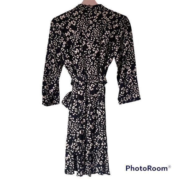 ZARA Cheetah Print Button Down Miranda Dress New - Picture 3 of 13